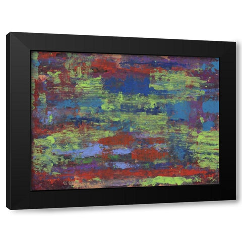 Chalky Scene Black Modern Wood Framed Art Print with Double Matting by Haynes, Smith