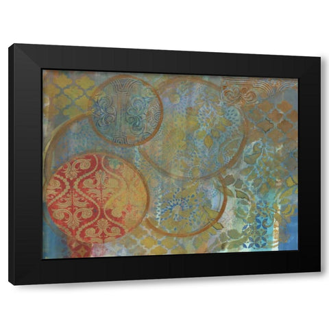 Royal Weather Black Modern Wood Framed Art Print with Double Matting by Haynes, Smith