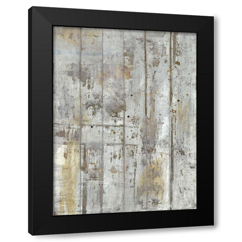 Door To Nowhere Black Modern Wood Framed Art Print by Haynes, Smith