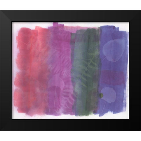 Fossil Color Splash Black Modern Wood Framed Art Print by Haynes, Smith