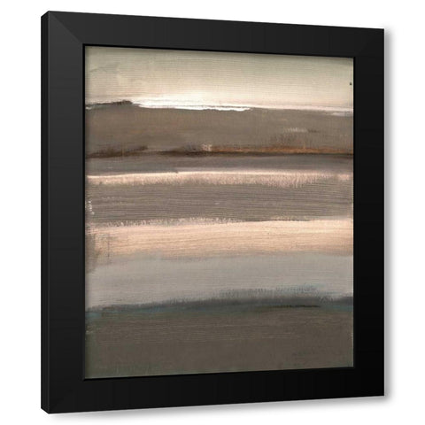 Scorching Desert Black Modern Wood Framed Art Print with Double Matting by Haynes, Smith