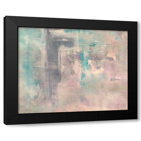 Inner Peace Black Modern Wood Framed Art Print by Haynes, Smith