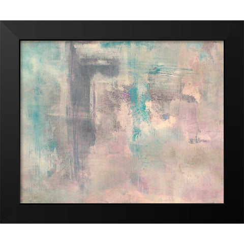 Inner Peace Black Modern Wood Framed Art Print by Haynes, Smith