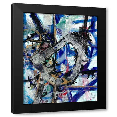 Oceanic Style Black Modern Wood Framed Art Print by Haynes, Smith