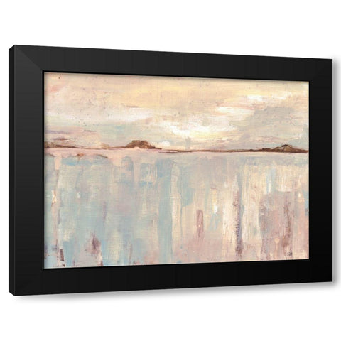 Striking Fall 1 Black Modern Wood Framed Art Print with Double Matting by Haynes, Smith