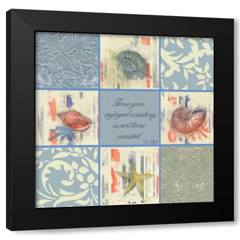 . Black Modern Wood Framed Art Print with Double Matting by Haynes, Smith