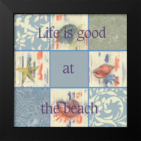 . Black Modern Wood Framed Art Print by Haynes, Smith