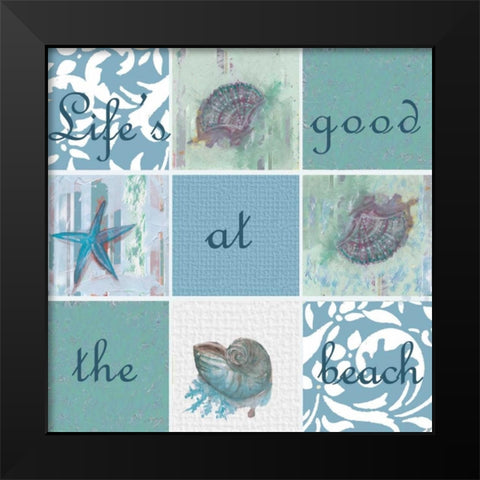 . Black Modern Wood Framed Art Print by Haynes, Smith