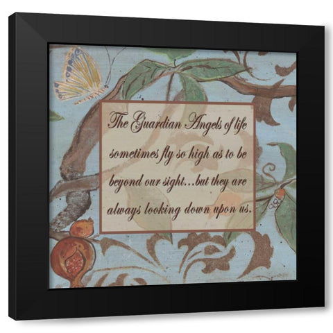 . Black Modern Wood Framed Art Print with Double Matting by Haynes, Smith