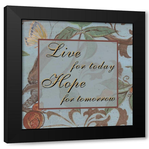 . Black Modern Wood Framed Art Print by Haynes, Smith