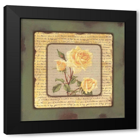 . Black Modern Wood Framed Art Print with Double Matting by Haynes, Smith