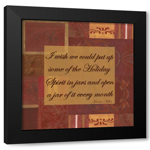 . Black Modern Wood Framed Art Print by Haynes, Smith