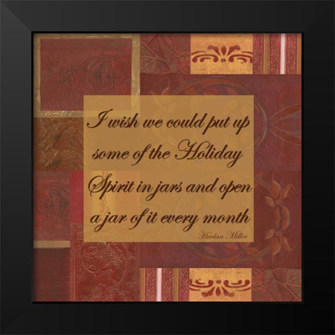 . Black Modern Wood Framed Art Print by Haynes, Smith