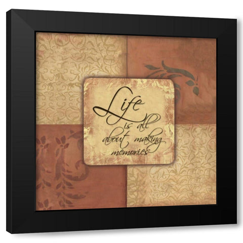. Black Modern Wood Framed Art Print with Double Matting by Haynes, Smith