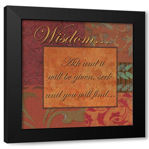 . Black Modern Wood Framed Art Print by Haynes, Smith