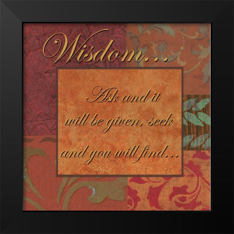 . Black Modern Wood Framed Art Print by Haynes, Smith
