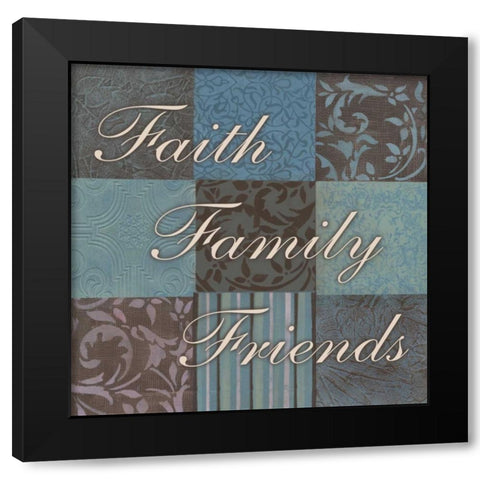 . Black Modern Wood Framed Art Print with Double Matting by Haynes, Smith