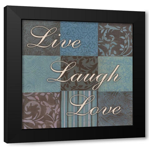 . Black Modern Wood Framed Art Print with Double Matting by Haynes, Smith