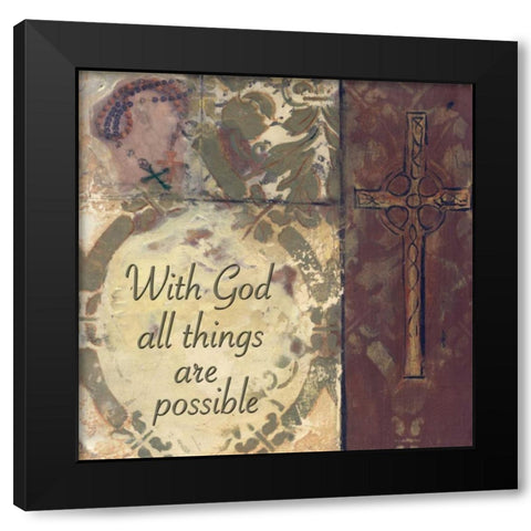 . Black Modern Wood Framed Art Print by Haynes, Smith