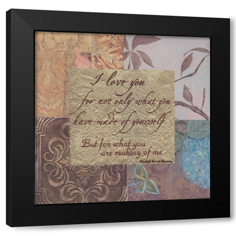 . Black Modern Wood Framed Art Print by Haynes, Smith