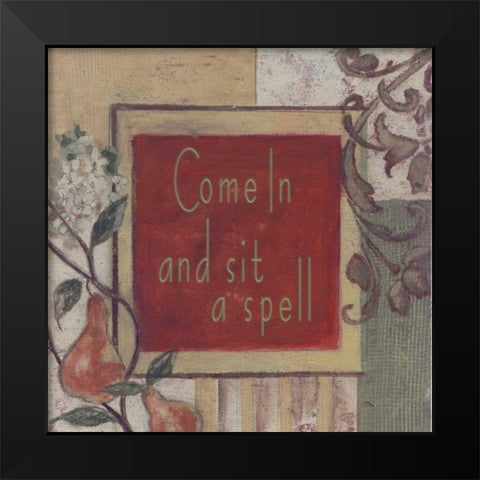 . Black Modern Wood Framed Art Print by Haynes, Smith