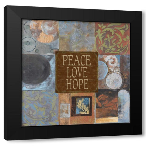 . Black Modern Wood Framed Art Print with Double Matting by Haynes, Smith