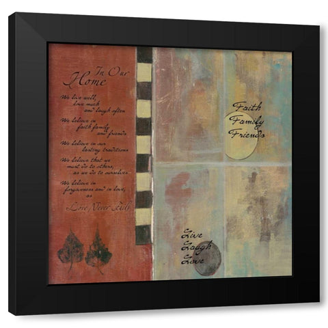 . Black Modern Wood Framed Art Print by Haynes, Smith