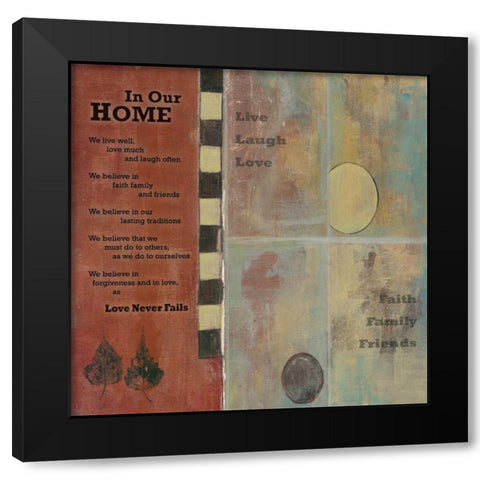 . Black Modern Wood Framed Art Print by Haynes, Smith
