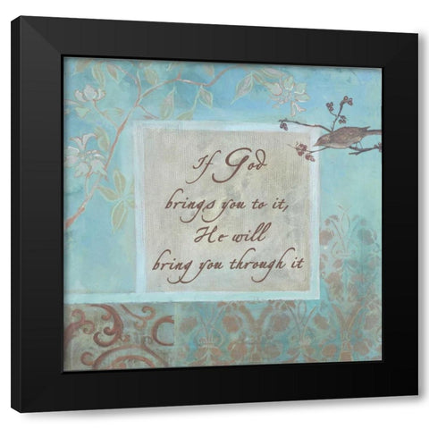 . Black Modern Wood Framed Art Print with Double Matting by Haynes, Smith