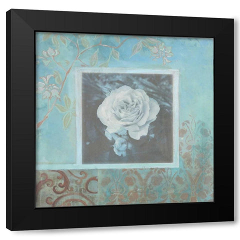 . Black Modern Wood Framed Art Print with Double Matting by Haynes, Smith