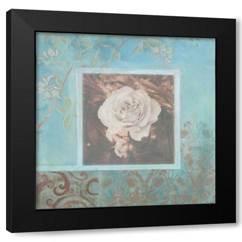 . Black Modern Wood Framed Art Print with Double Matting by Haynes, Smith