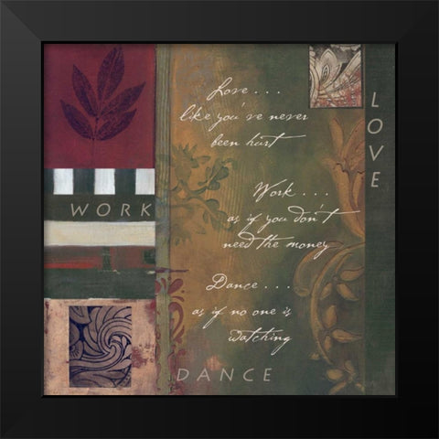 . Black Modern Wood Framed Art Print by Haynes, Smith