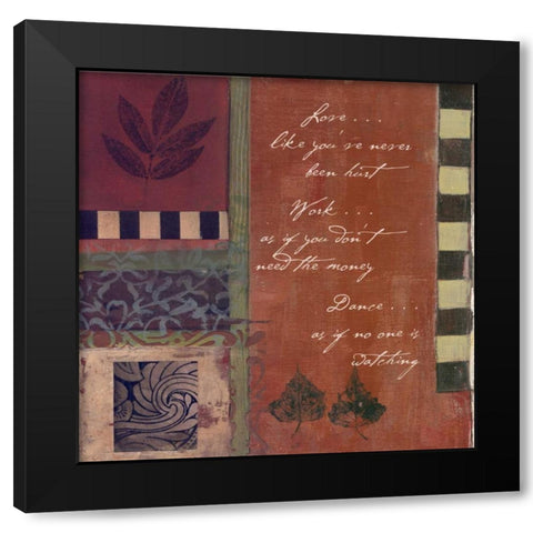 . Black Modern Wood Framed Art Print with Double Matting by Haynes, Smith