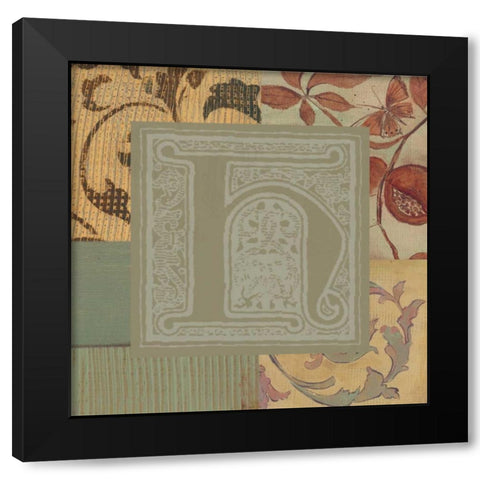 . Black Modern Wood Framed Art Print with Double Matting by Haynes, Smith