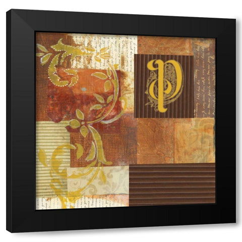 . Black Modern Wood Framed Art Print with Double Matting by Haynes, Smith
