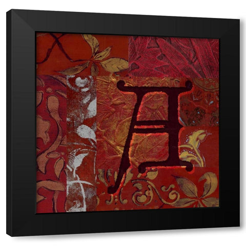 . Black Modern Wood Framed Art Print with Double Matting by Haynes, Smith