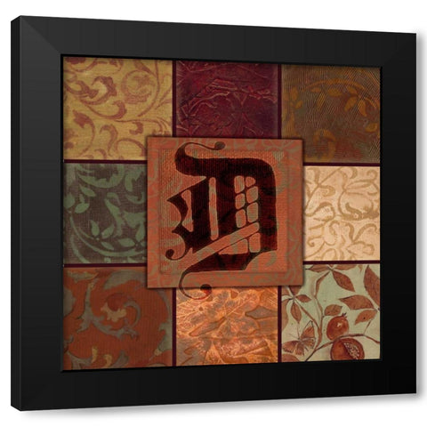 . Black Modern Wood Framed Art Print with Double Matting by Haynes, Smith