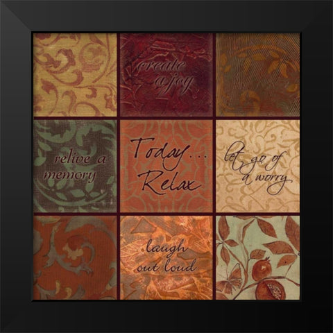 . Black Modern Wood Framed Art Print by Haynes, Smith