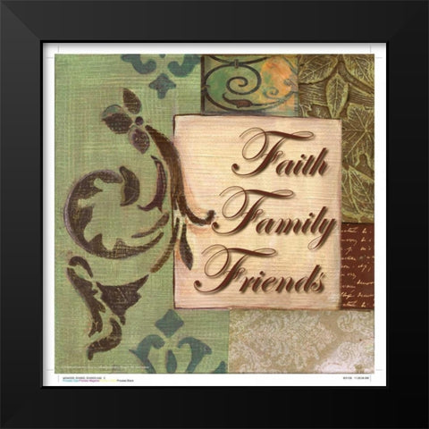 . Black Modern Wood Framed Art Print by Haynes, Smith