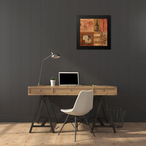 . Black Modern Wood Framed Art Print by Haynes, Smith