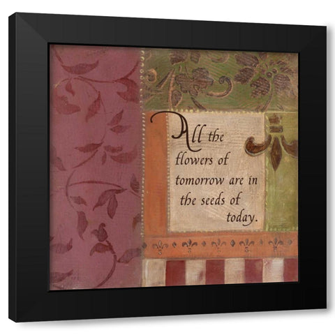. Black Modern Wood Framed Art Print by Haynes, Smith
