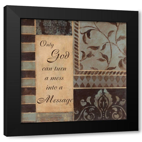 . Black Modern Wood Framed Art Print with Double Matting by Haynes, Smith