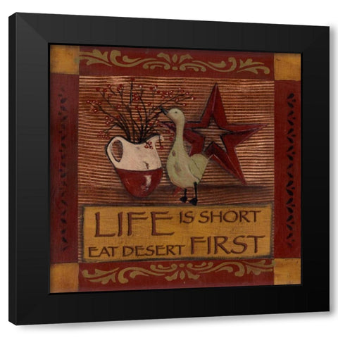 . Black Modern Wood Framed Art Print by Haynes, Smith