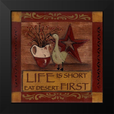 . Black Modern Wood Framed Art Print by Haynes, Smith