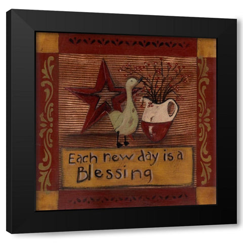 . Black Modern Wood Framed Art Print with Double Matting by Haynes, Smith