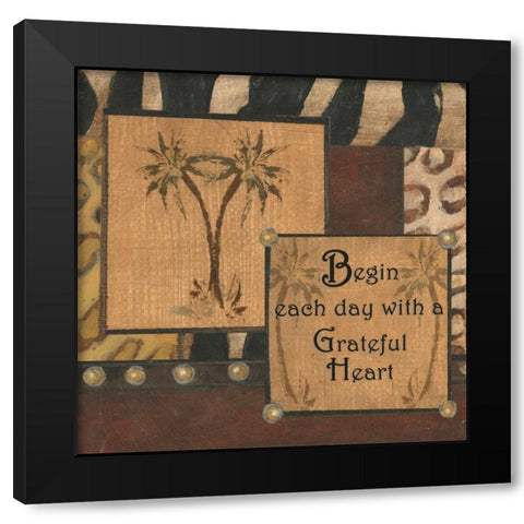 . Black Modern Wood Framed Art Print with Double Matting by Haynes, Smith