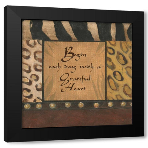 . Black Modern Wood Framed Art Print by Haynes, Smith