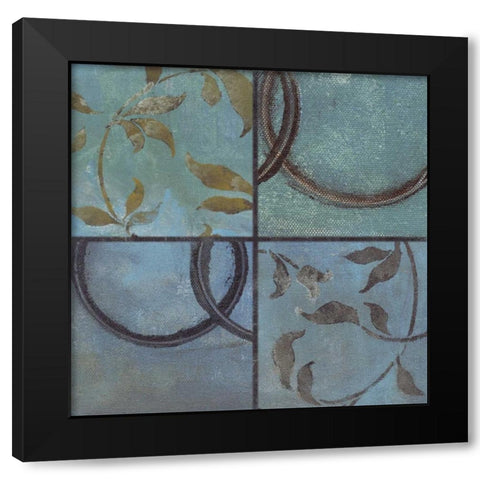 . Black Modern Wood Framed Art Print with Double Matting by Haynes, Smith
