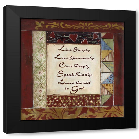 . Black Modern Wood Framed Art Print by Haynes, Smith