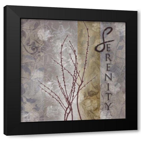 . Black Modern Wood Framed Art Print with Double Matting by Haynes, Smith